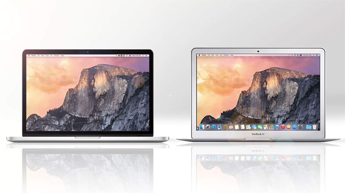 2015 MacBook Pro with Retina Display vs. 2015 MacBook Air