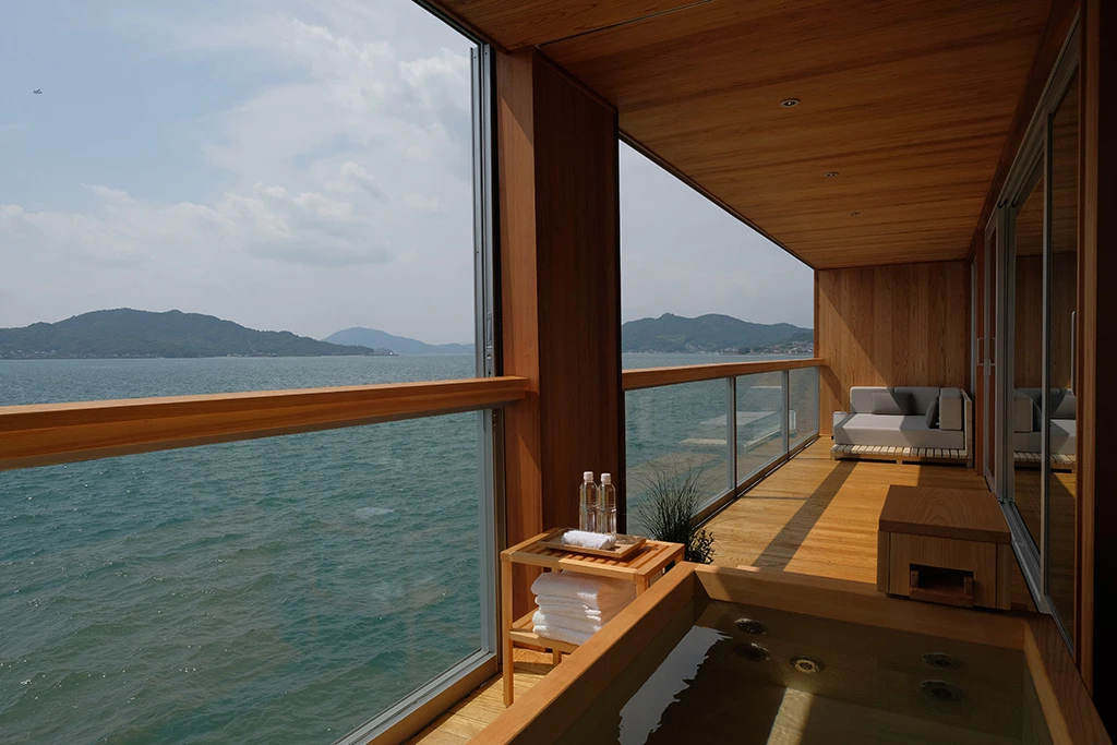 Feature balcony of the Grand Suite