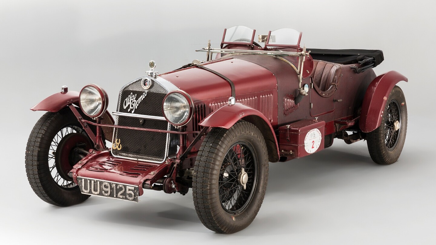 This 1929 Alfa Romeo 6C 1750 Super Sport has an estimated price of $1,471,500 to $1,689,500