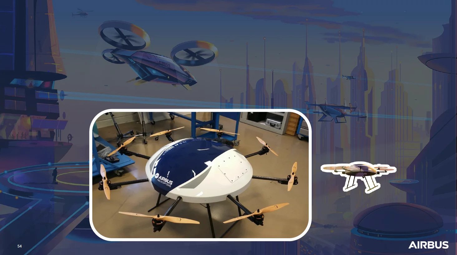 Airbus' Skyways is an unmanned parcel delivery system project being created in Singapore with the Civil Aviation Authority of Singapore. An initial trial phase is planned at the National University of Singapore in early 2018, but the prospects are excellent for the ongoing development of the service as Singapore Post has now joined the project. The pictured Octacopter is the principal drone to be used in the initial phase.