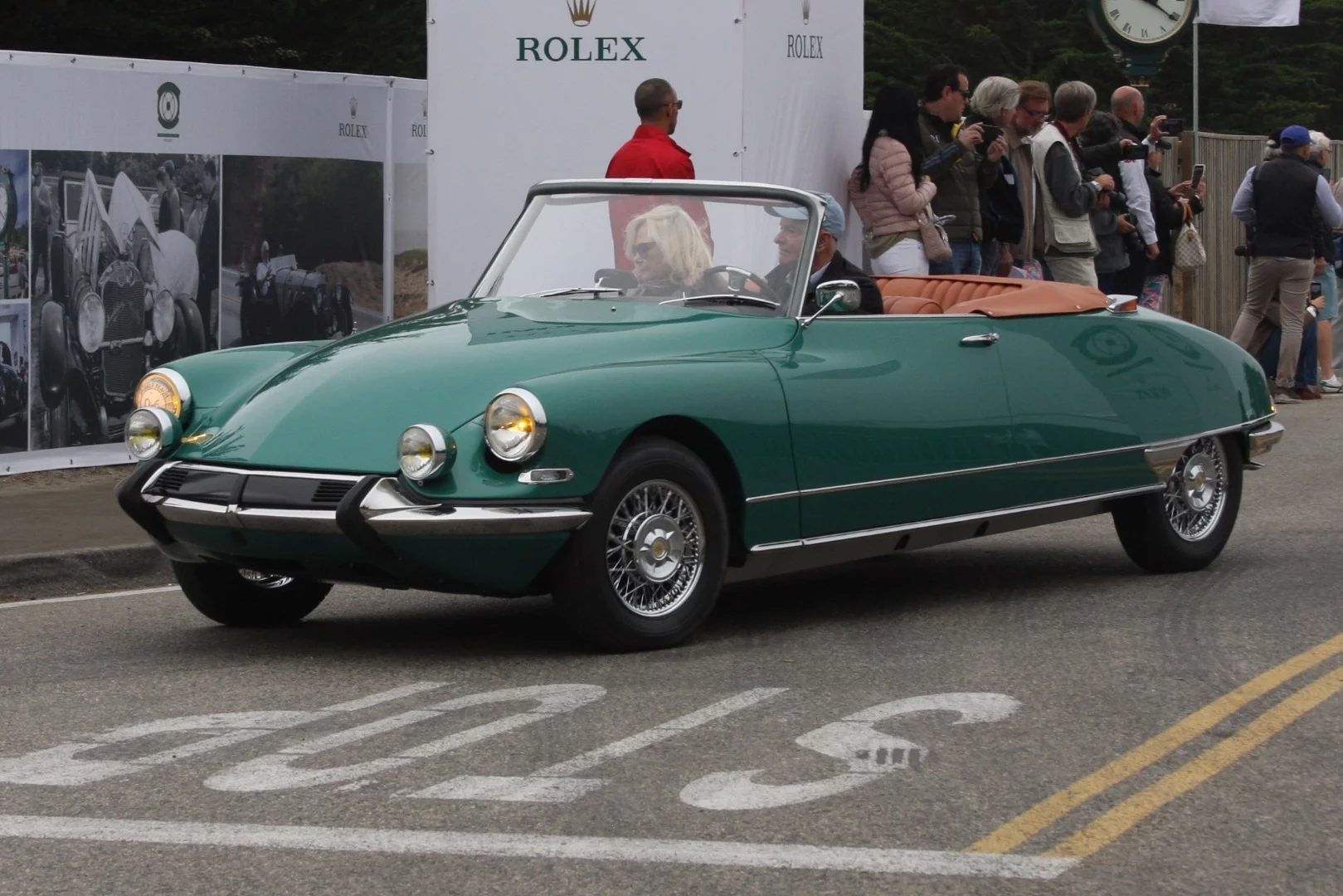 The winner of the Center for Automotive Research at Stanford (CARS) Award was this 1959 Citroën DS 19 Berline d'Usine owned by Jeffrey & Frances Fisher, Palm Beach, Florida