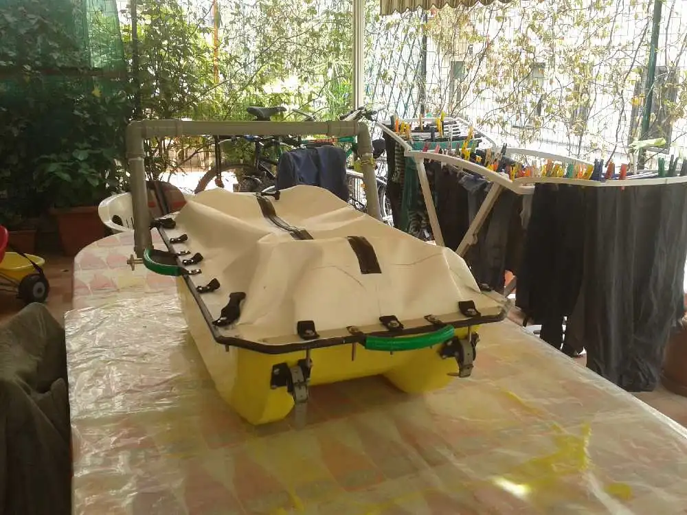 The Armadillo EVS is available in fiberglass and carbon-Kevlar models