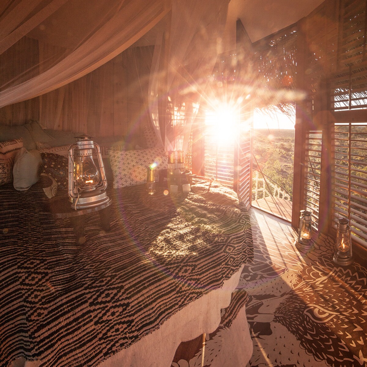 Bird Nest hotel sleeps Kenyan safarigoers above the treetops