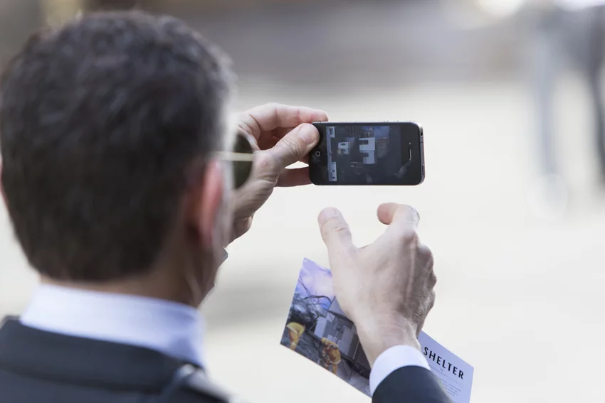 Shelter drawing attention at last year's Sydney Architecture Festival
