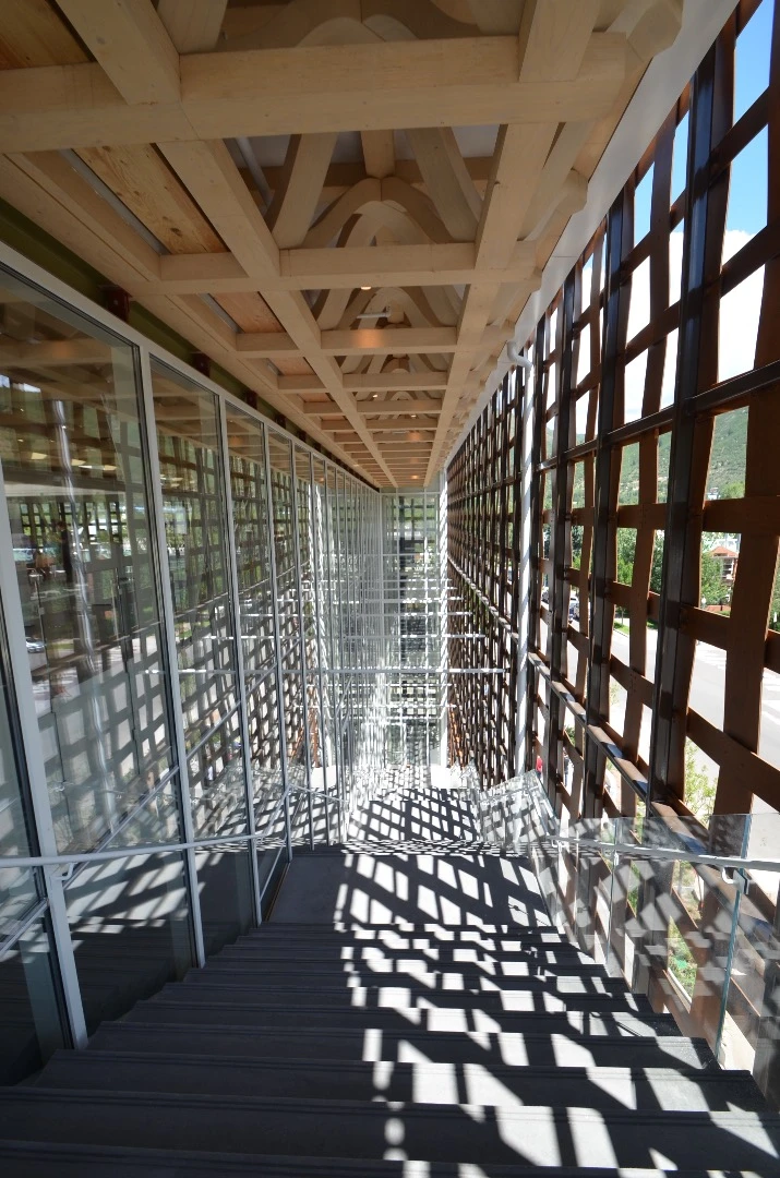 The Aspen Art Museum, by Shigeru Ban Architects won the Regional Excellence award