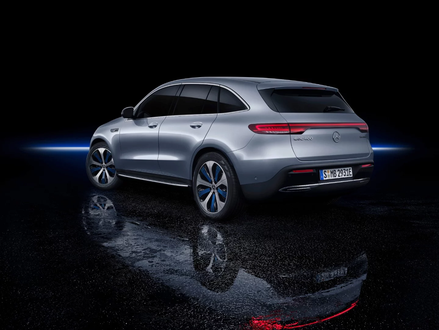 The Mercedes EQC has a range of 280 mi