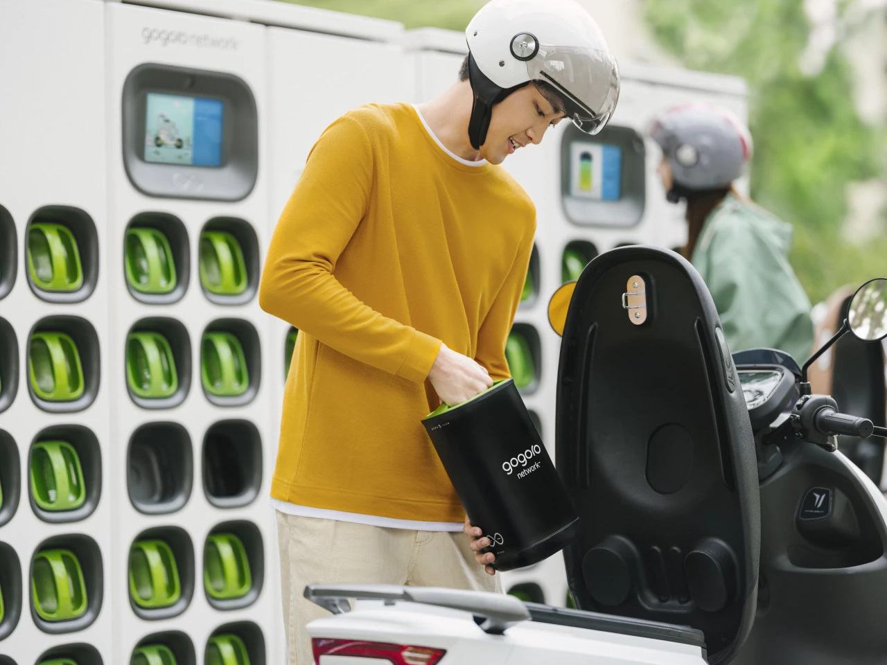 A pilot in 2022 successfully demonstrated that the GoStations could operate as part of a Virtual Power Plant without adversely affecting their function as battery swapping hubs for smartscooter riders