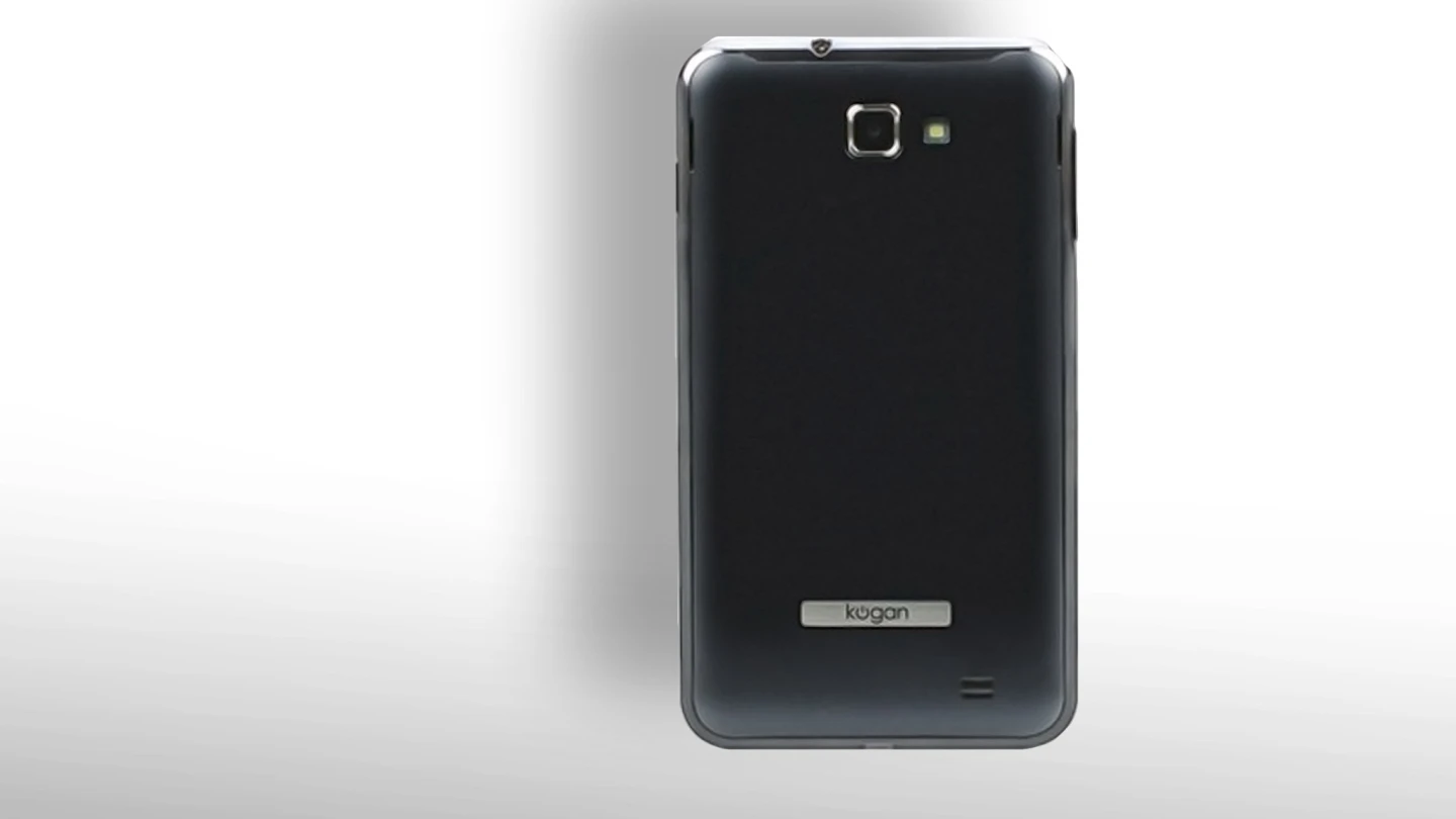 The Kogan Agora has a clean, minimal design