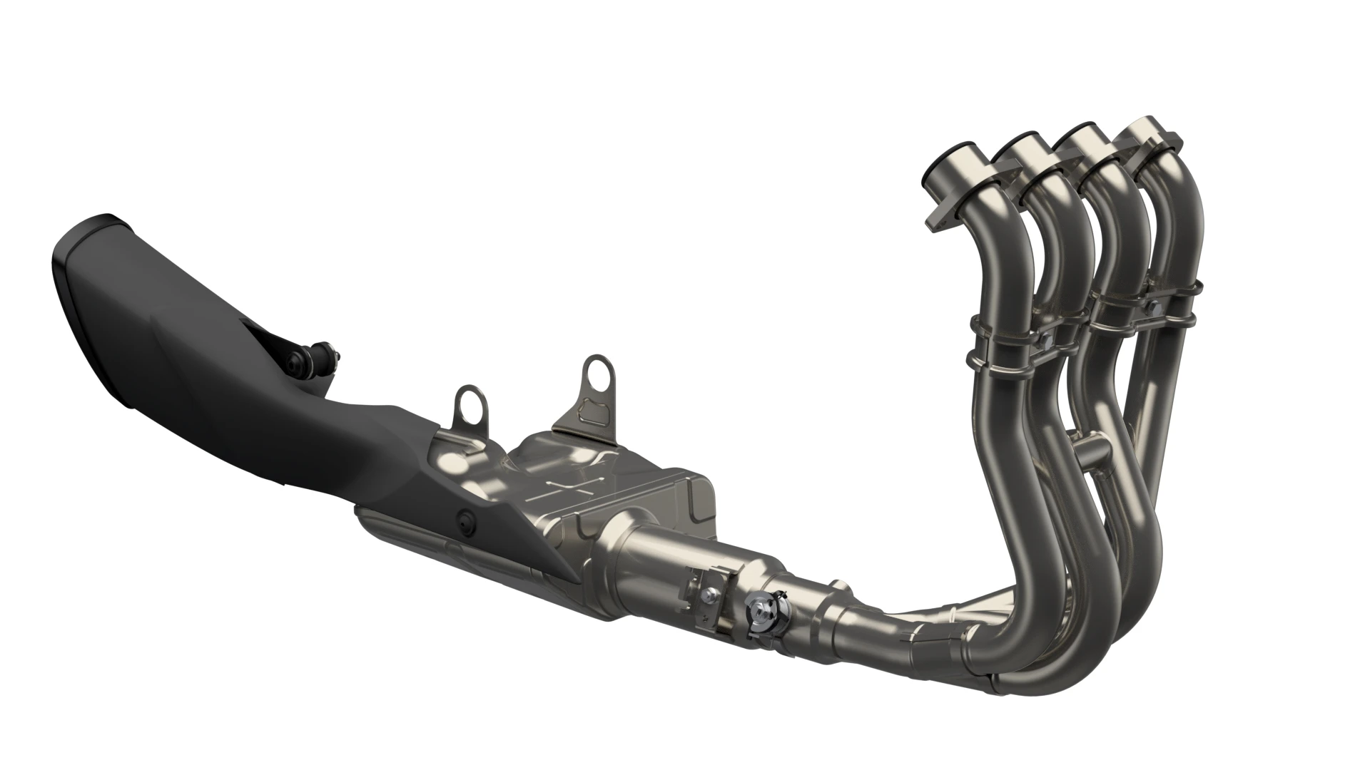 Suzuki Katana 3.0: exhaust system doesn't look terrible for a production Suzuki!