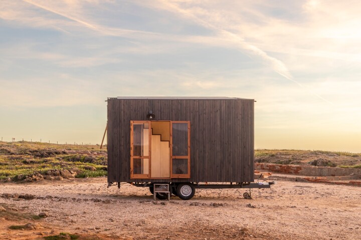 The Concha is a compact off-grid tiny house that's currently up for sale for €60,000 (roughly US$63,000)