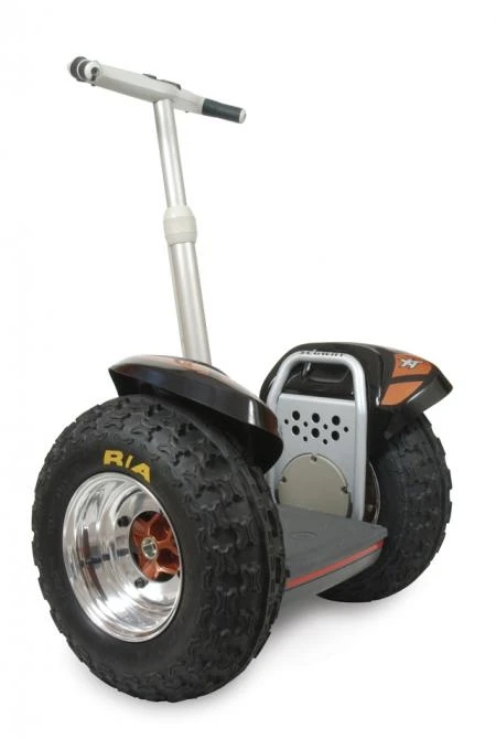 Like all off-roaders, the off-road Segway has "attitude"