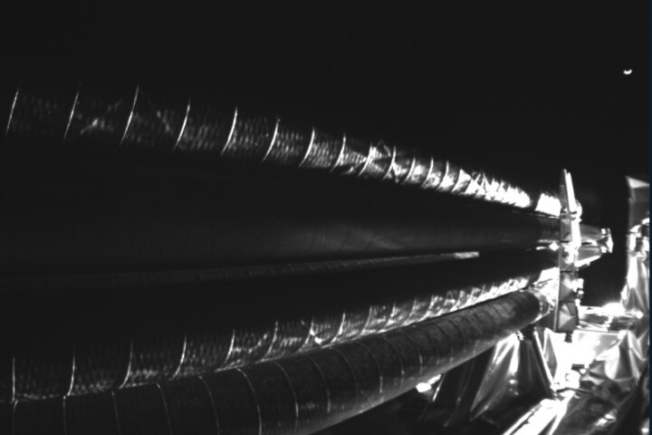 The RIME antenna boom is unable to properly deploy