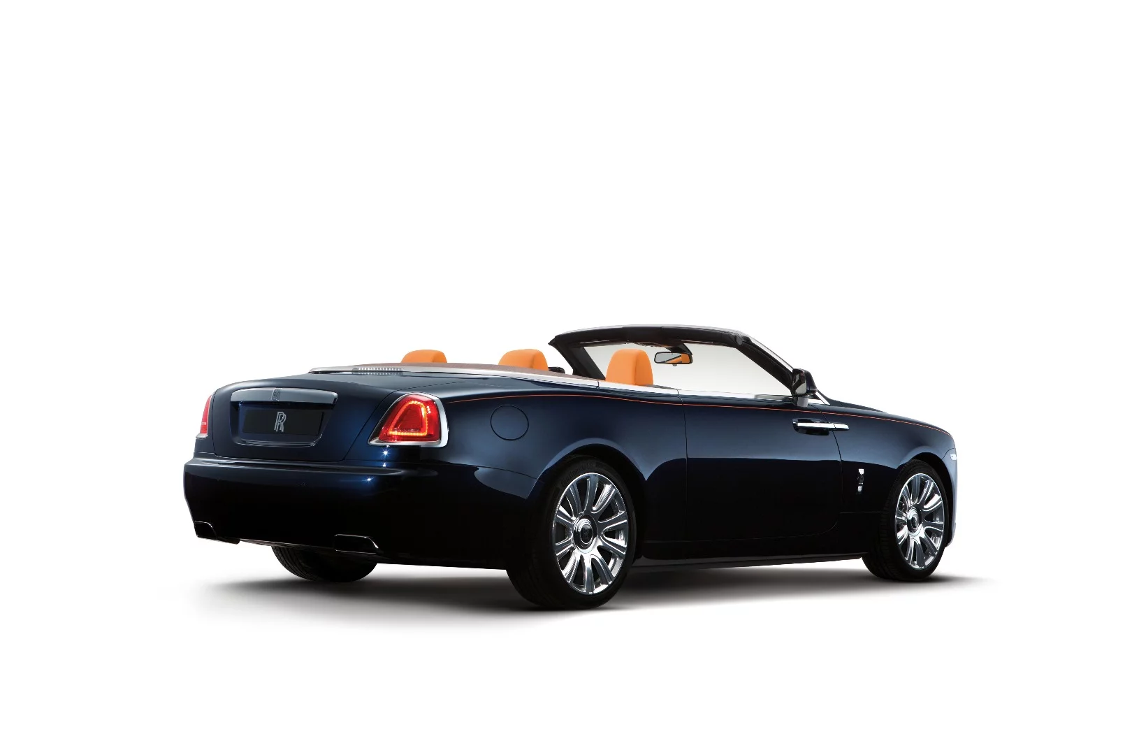 Even minus the roof, there's no doubt about what sort of the car the Dawn is