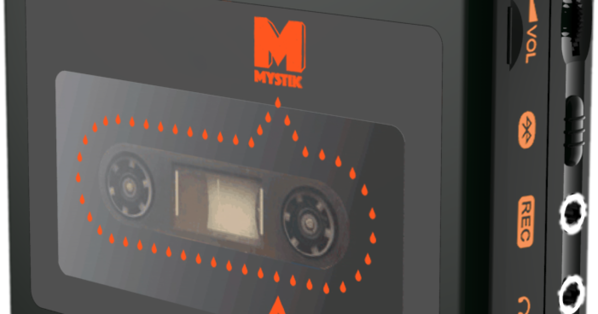 Mystik portable music player awaits audio cassette revival
