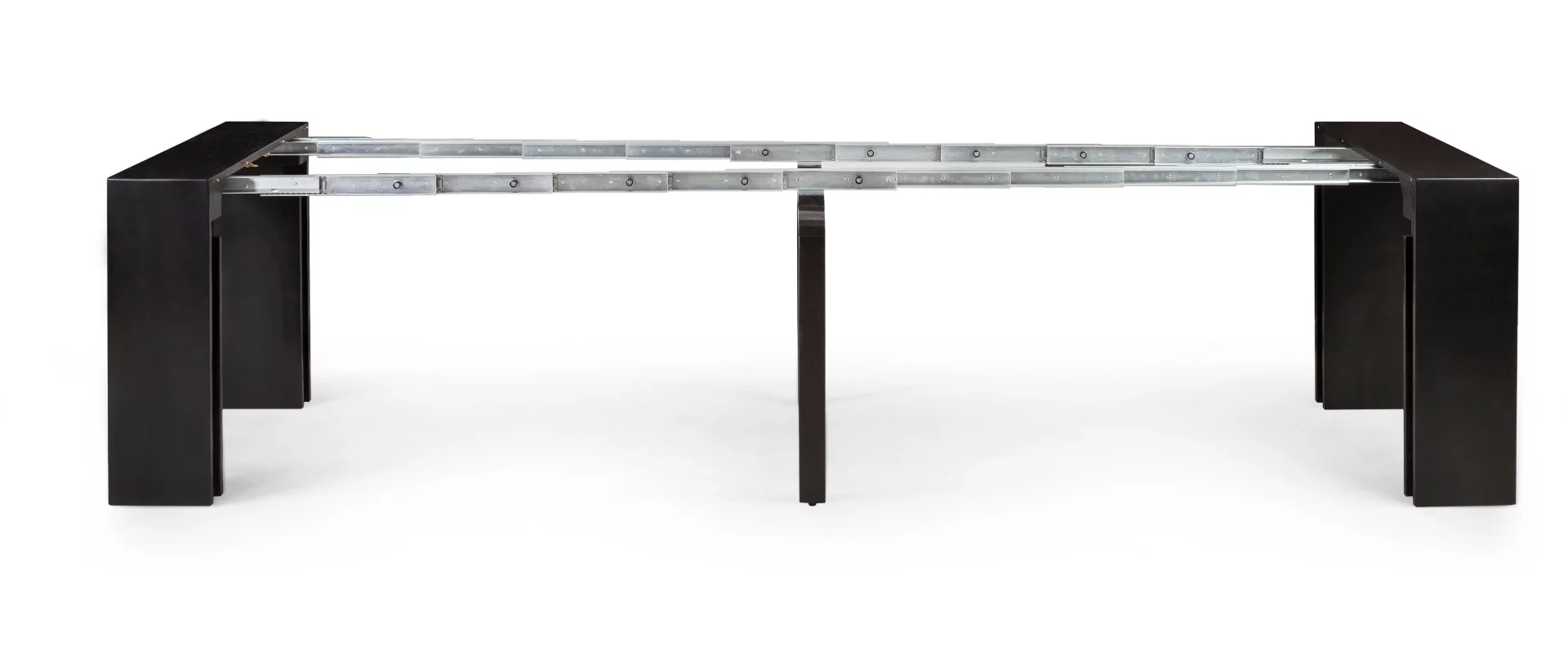 The rails fully extended