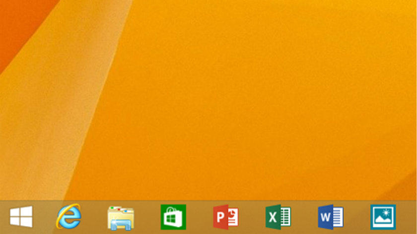 The task bar has returned to all screens