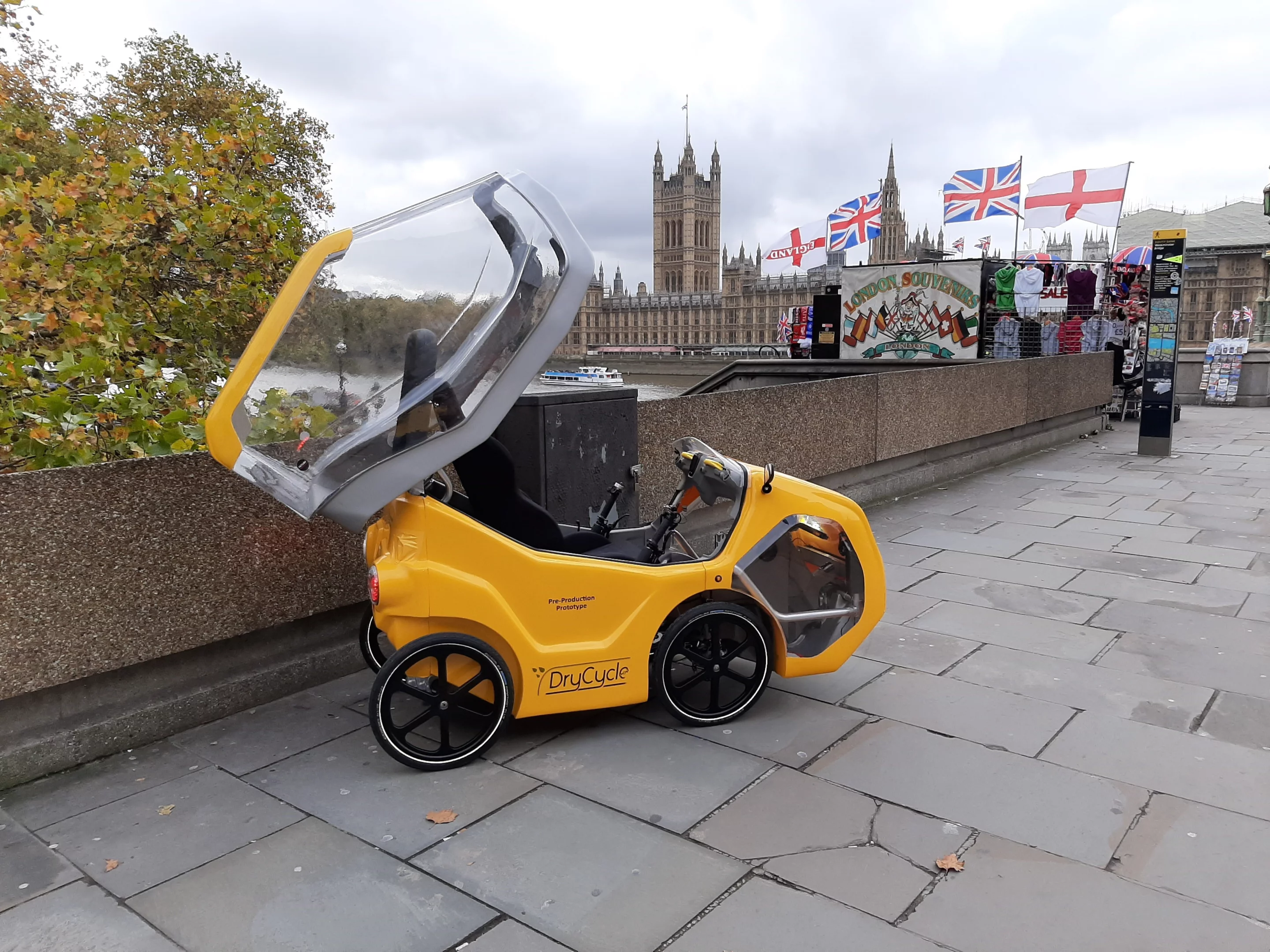 According to the company, the DryCycle can legally be ridden anywhere that bicycles are allowed