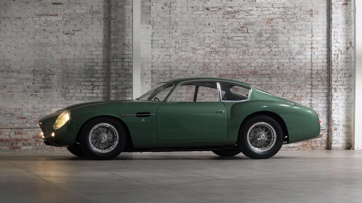 This Aston Martin DB4GT Zagato was the fourteenth of just 19 DB4GTs created by Zagato. It sold for $14.3 million to become the most valuable British car ever sold at auction, beating out the 1998 McLaren F1 "LM-Specification" which sold earlier this year for $13,750,000.