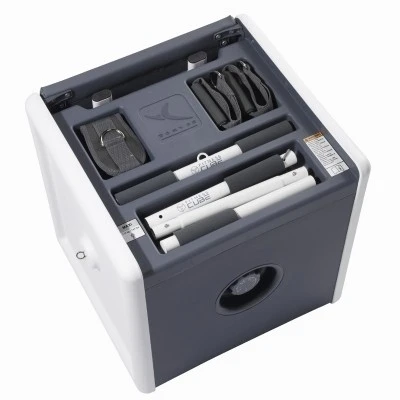Fitness Cube offers a compact exercise solution for home use
