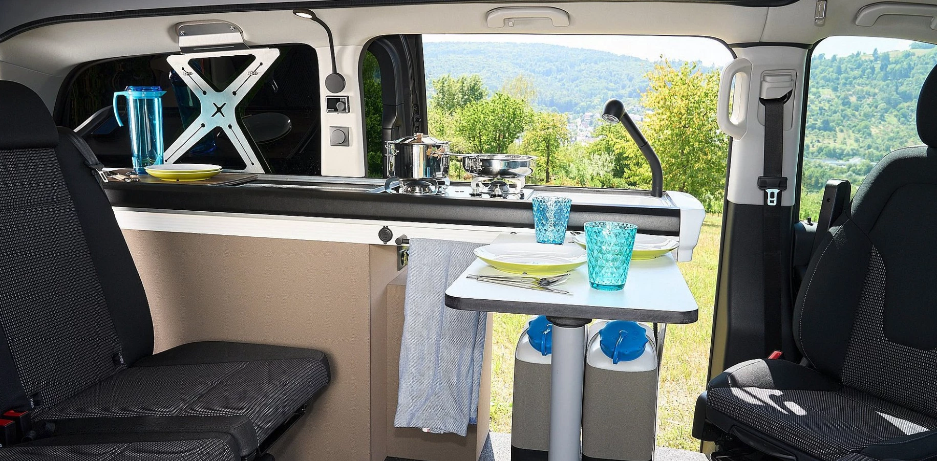 Dining in the VanTourer Urban X