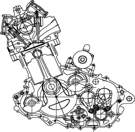 The 700cc motor