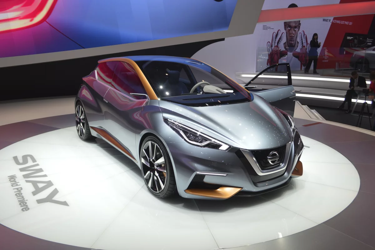The Nissan Sway is a new compact hatchback concept (Photo: C.C. Weiss/Gizmag)