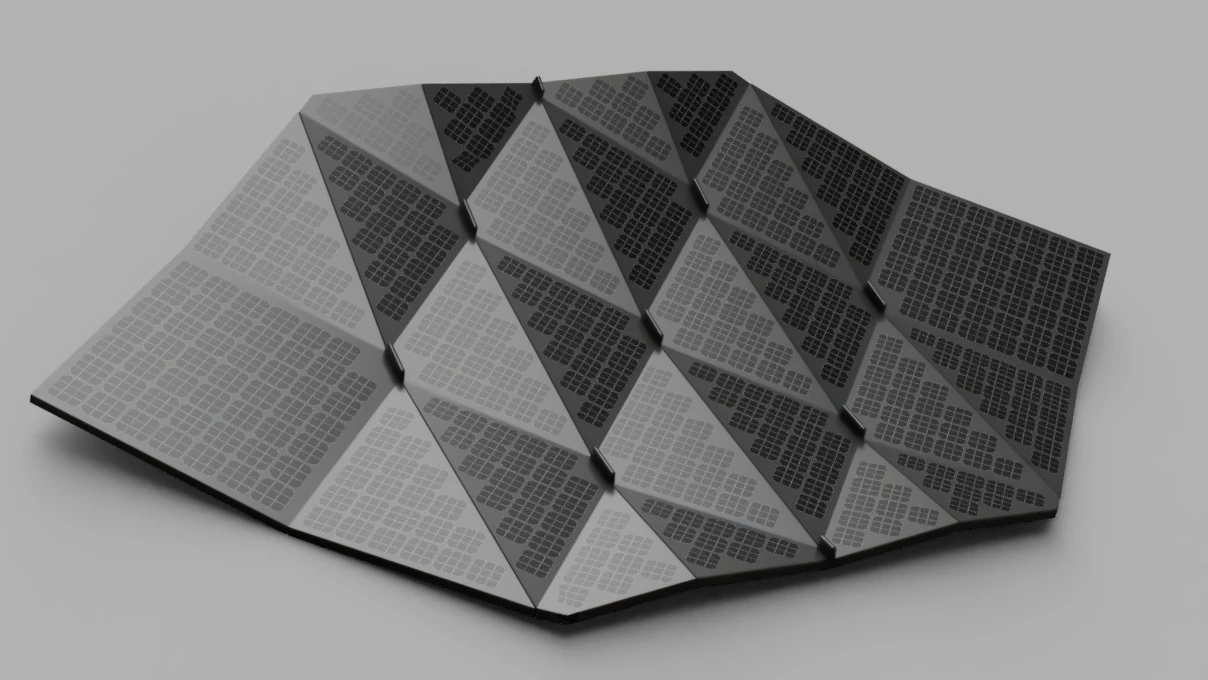 Sego Innovations applies origami techniques inspired by work with NASA and BYU to a small, portable solar panel