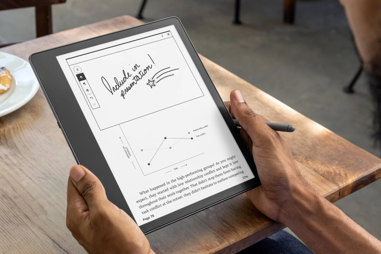 Digital sticky notes can be assigned to specific pages of a document