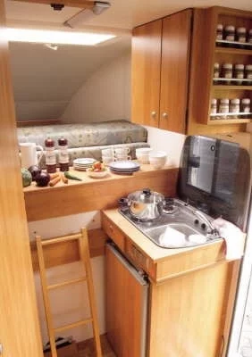 The Carcamp interior