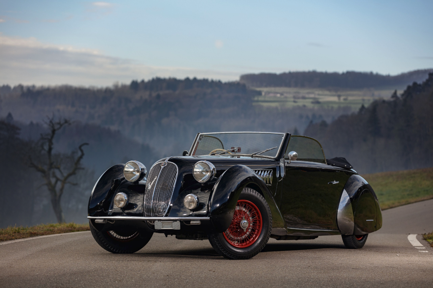 1938 Alfa Romeo 6C 2300 B Lungo cabriolet Worblaufen