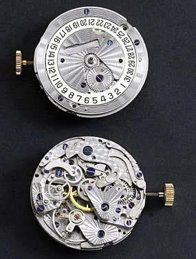 Grieb & Benzinger engraved movement examples