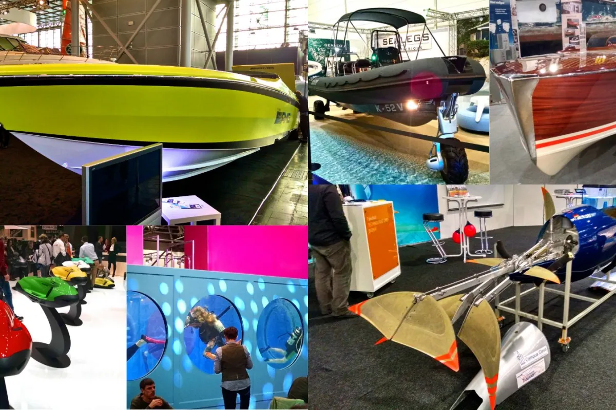 Gizmag tours Boot Düsseldorf 2015