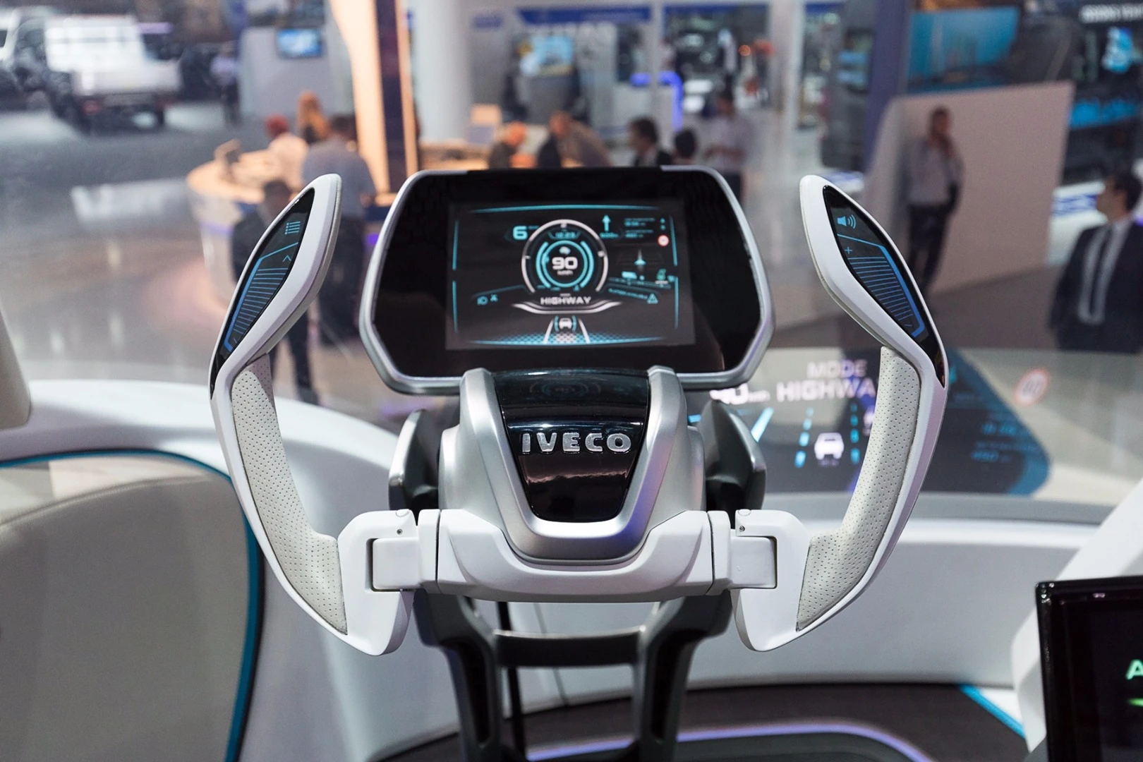 A Human Machine Interface (HMI) displays "adaptive information," or the necessary information at any given time