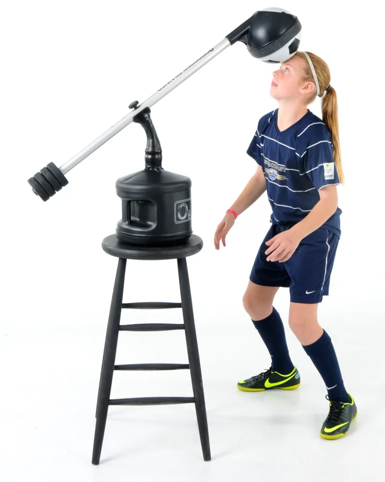 Zero G Soccer can also be used for teaching the basics of heading