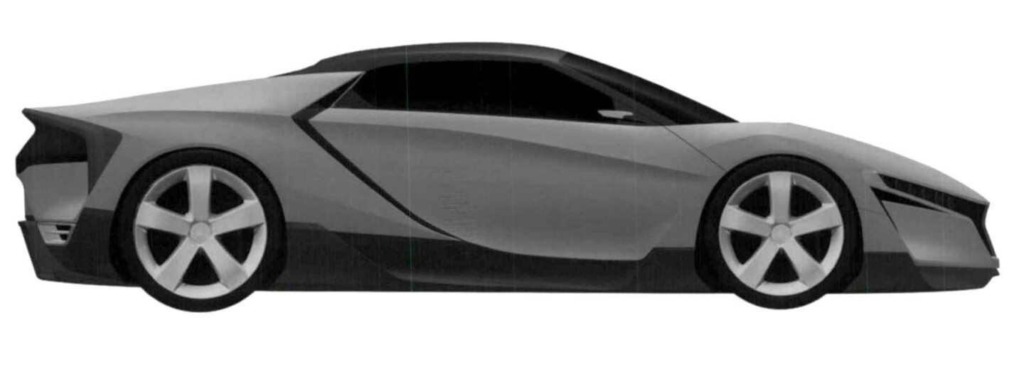 While this car appears to be a hardtop, the scope for a targa roof or even a full convertible is clear