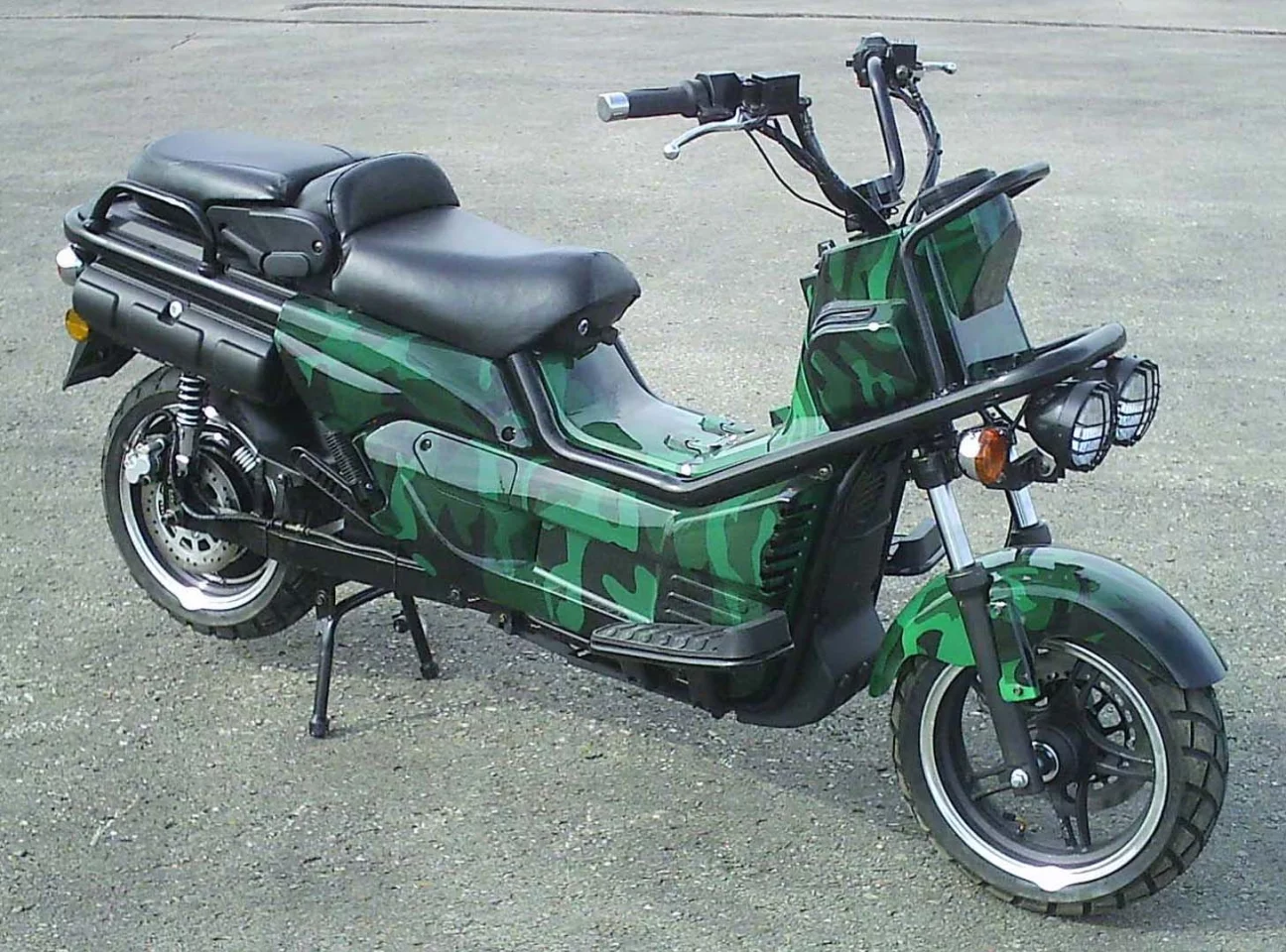 The ZEV Trail and Utility electric scooter