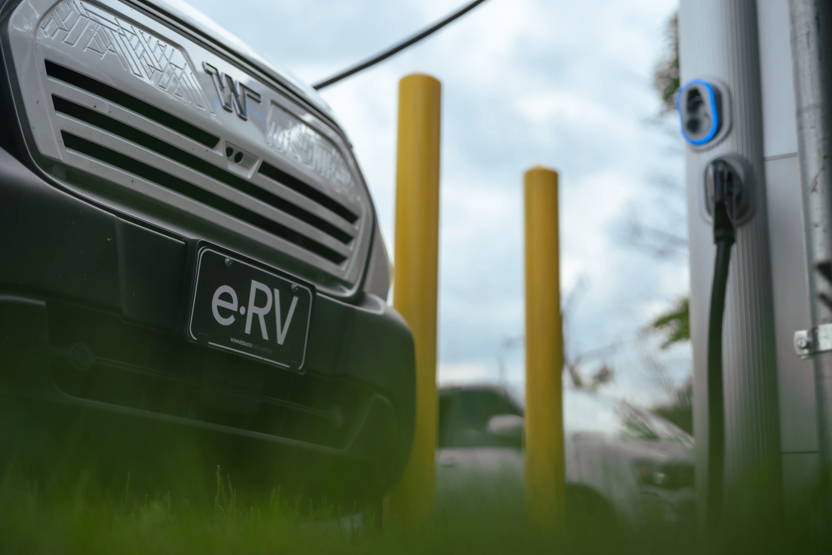 Winnebago spent an average of 1 hour and 2 minutes charging the e-RV