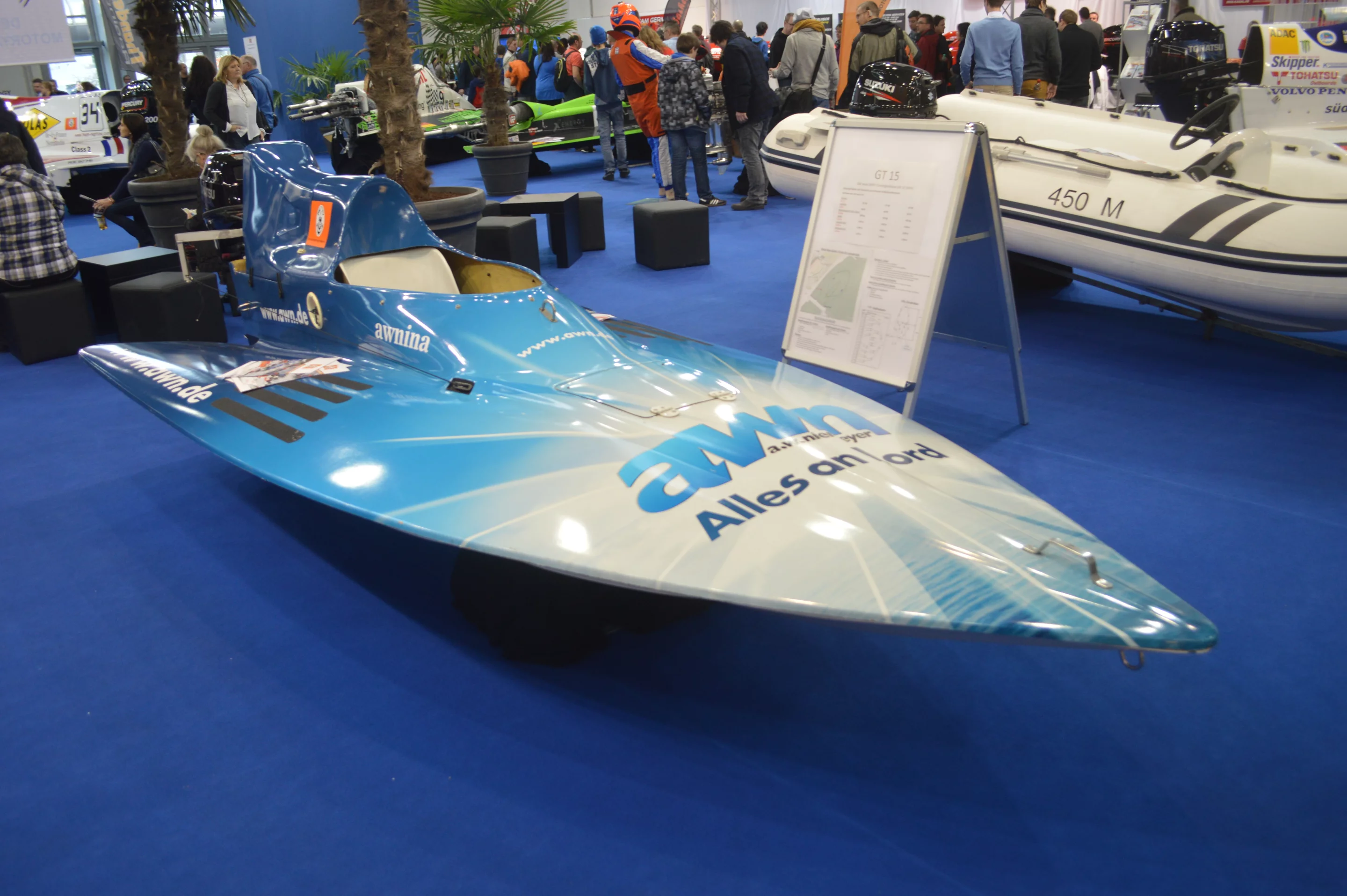 A.W. Niemeyer powerboat at Boot Dusseldorf