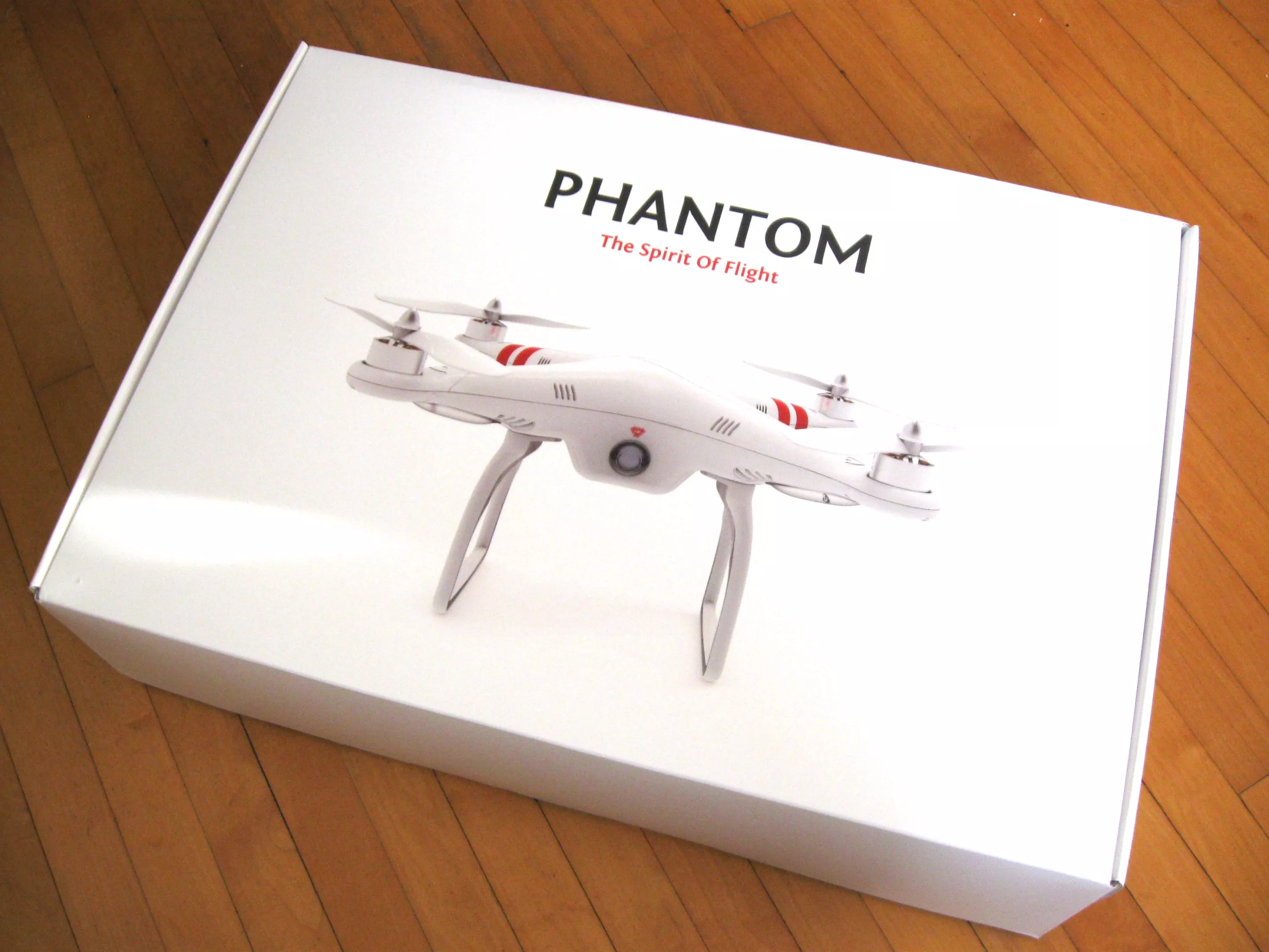 The Phantom in its box