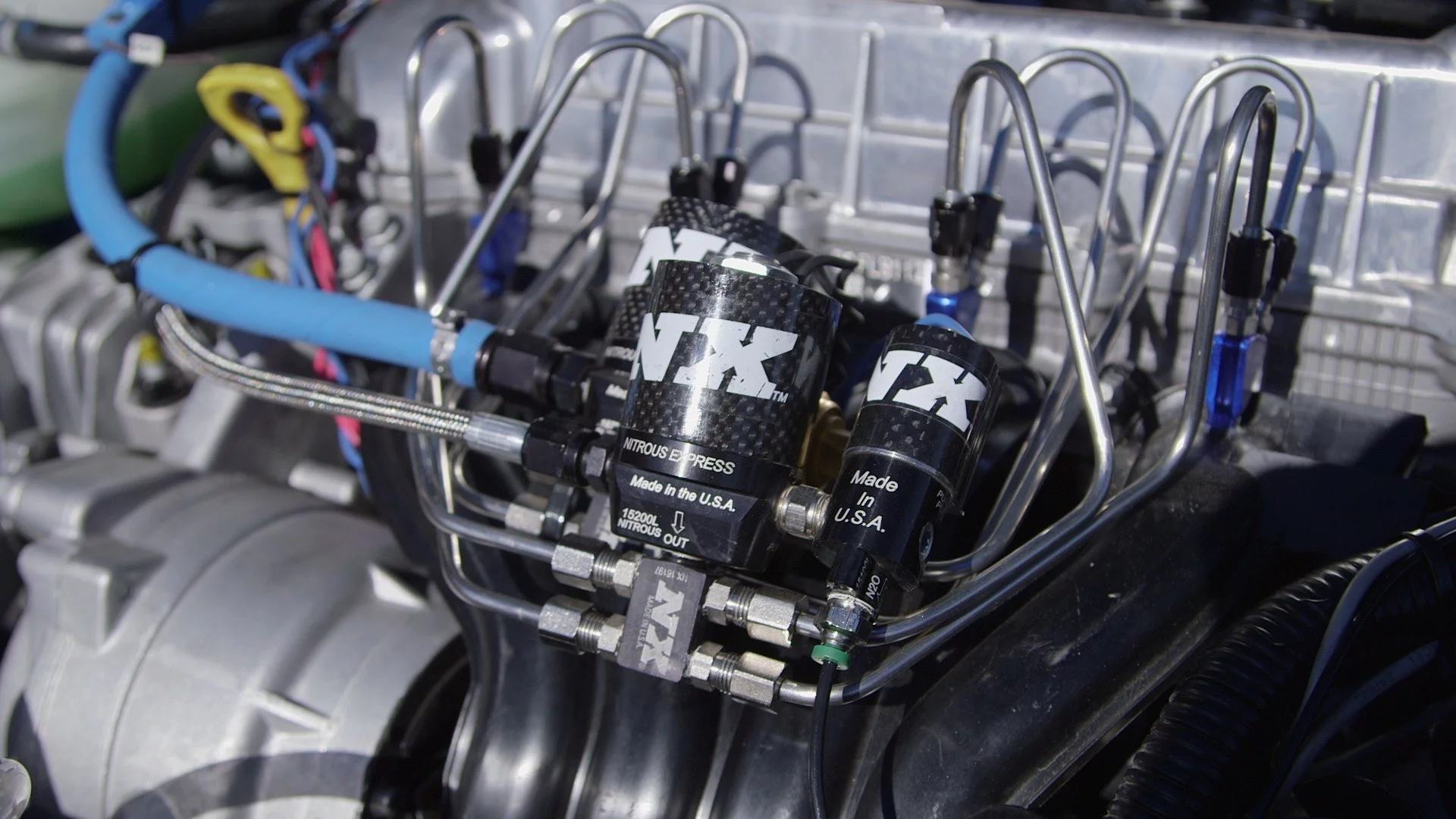 Direct port injection for the nitrous oxide was added to the combustion engine in the Ioniq