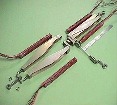 piezoelectric actuators can change and adapt the rotor blade while in motion.