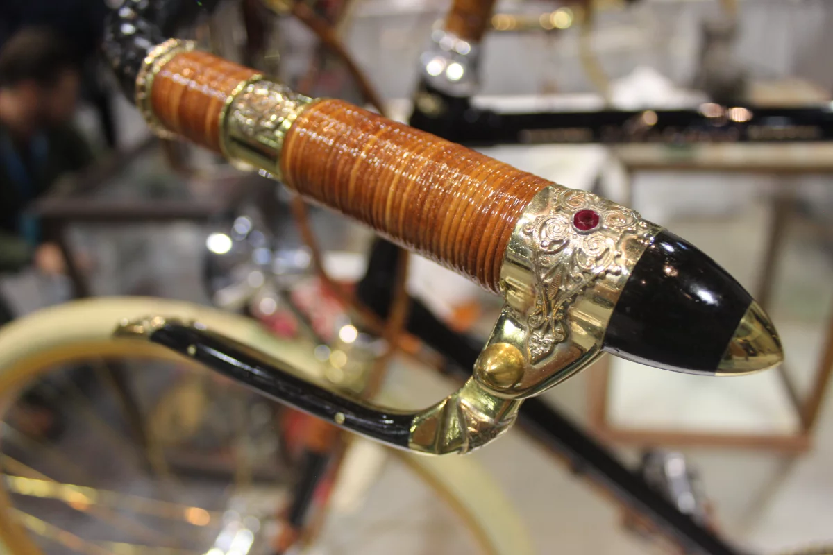 The Ascari King Plus' custom brake levers are made from gold and ebony – and rubies, if the buyer wishes