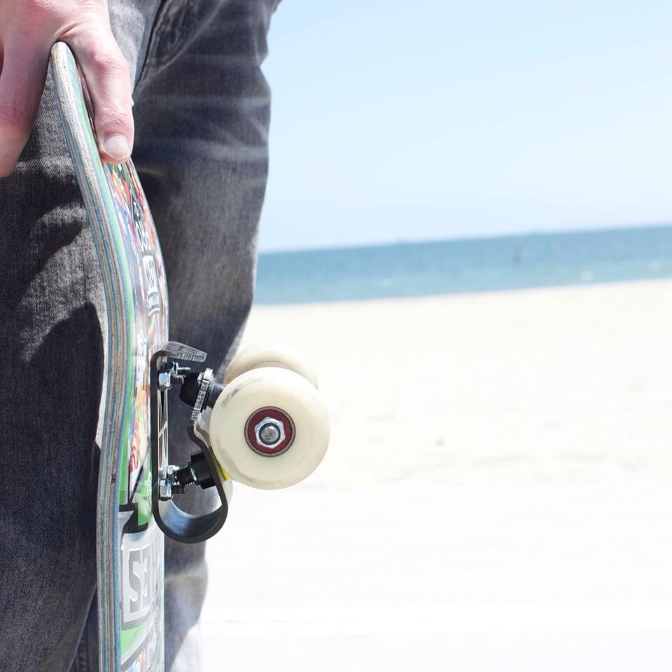 Avenue Trucks adds suspension to existing skateboards