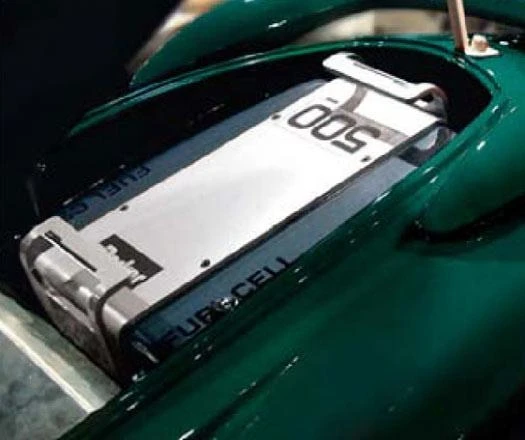 the Vectrix fuel cell layout.