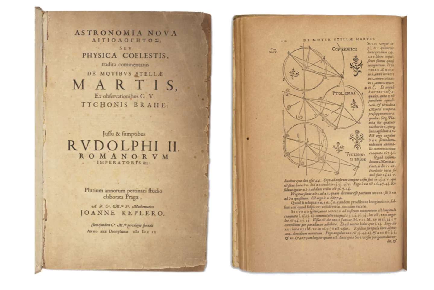 This first edition "Astronomia nova" by Johannes Kepler was sold by Christie'sfor $687,500 against an estimate of $200,000 to $300,000 on 16 October 2021