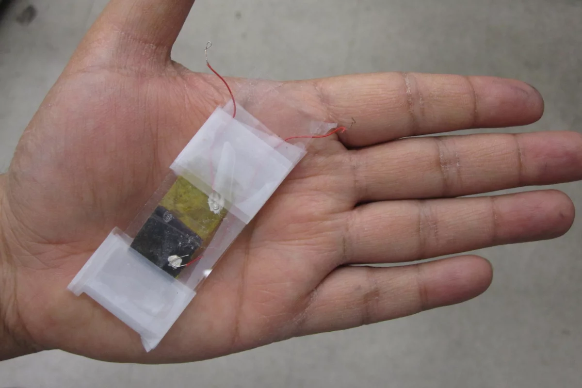 Researchers at the University of Utah have discovered a method for creating solar cell material using the same microwave found in most kitchens (Photo Credit: Lee J. Siegel, University of Utah)