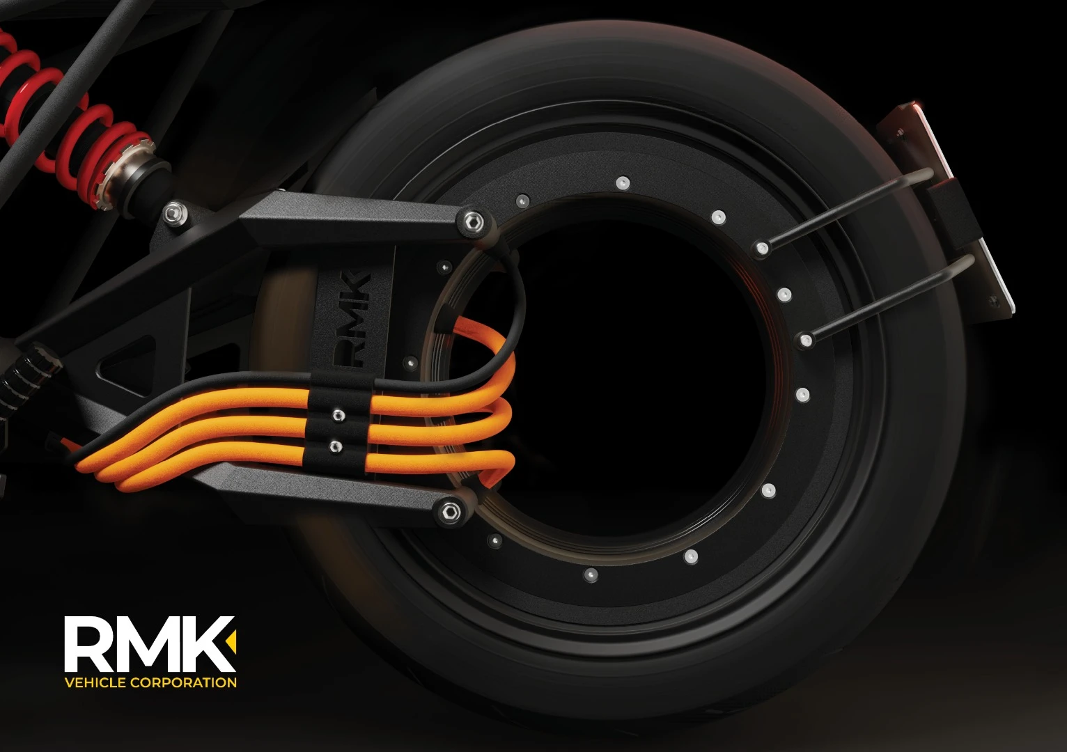 Rear-wheel motor makes 50 kW and 320 Nm