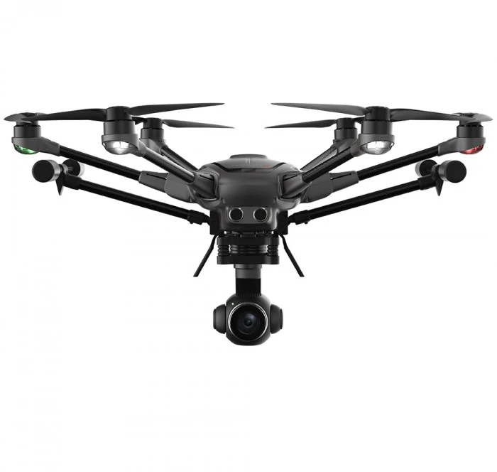 Yuneec's Typhoon H Plus with landing gear up