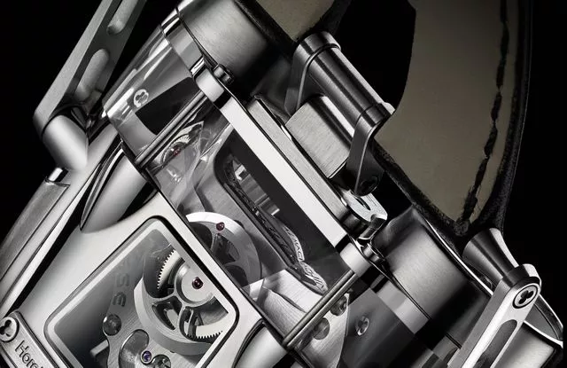 The Horological Machine No. 4 Thunderbolt is a titanium and sapphire watch inspired by aircraft, that costs almost US$200,000