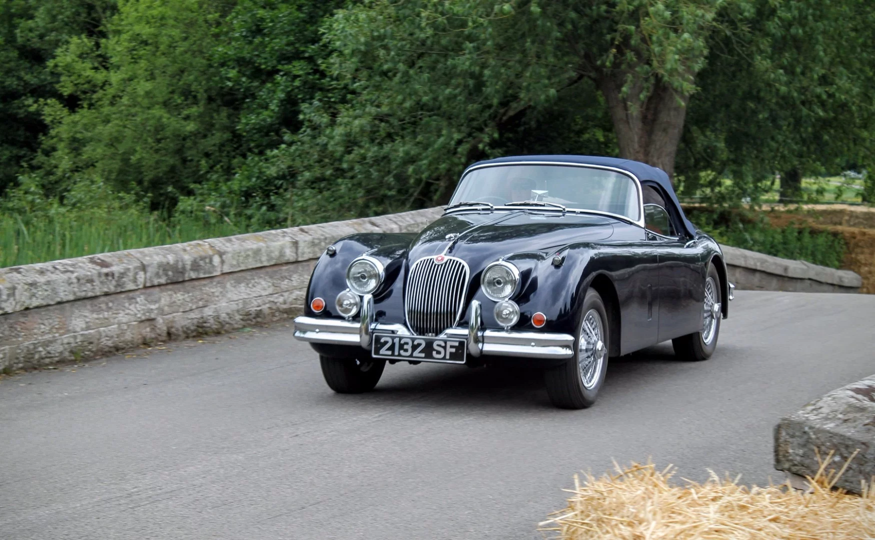 1958 Jaguar XK 1505 driven by Barry Owen